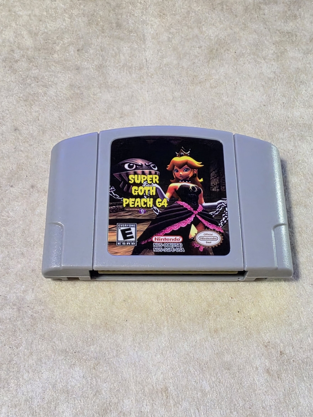 Super Goth Peach 64 Nintendo 64 N64 EXPANSION PAK REQUIRED